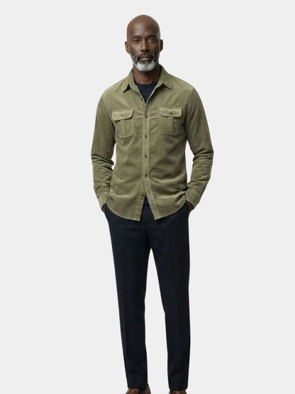 Casual Business Corduroy Shirt - Cross & Crown