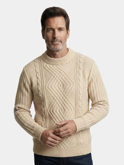 Minimalist Textured Sweater - Cross & Crown