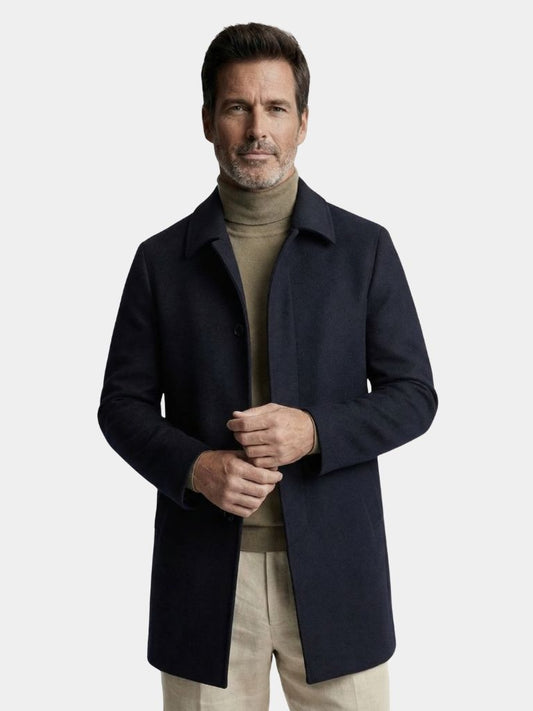 Monarch Wool Classic Coat - Cross & Crown