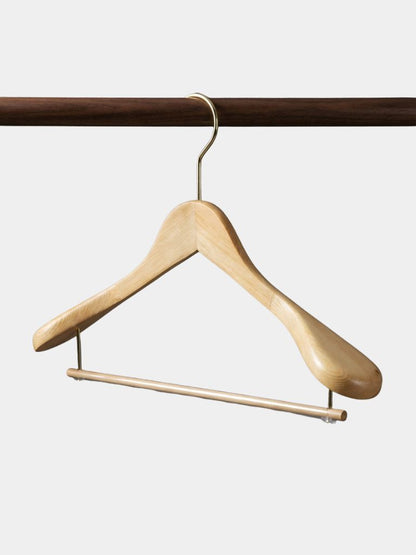 Premium Wood Hanger Set - Cross & Crown