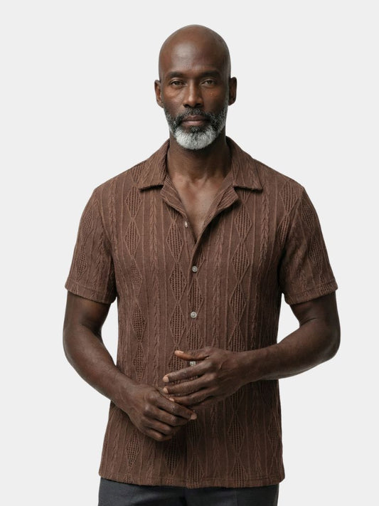 バルモレ・キャンプシャツ - クロス＆クラウン