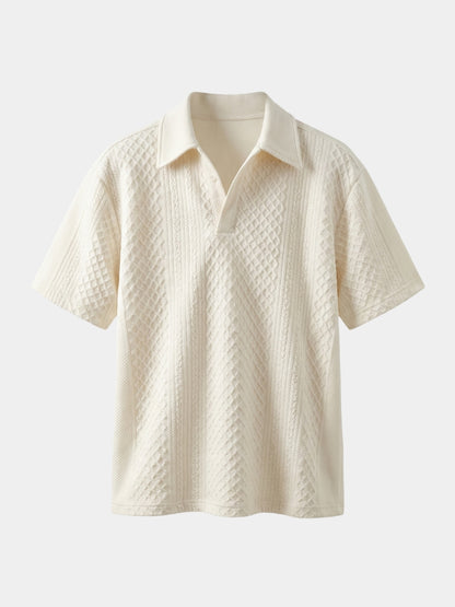 Diamond Lattice Resort Polo - Cross & Crown