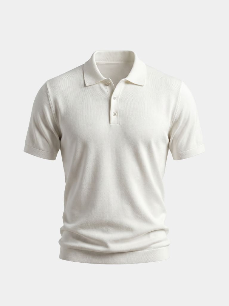 Imperial Ribbed Polo - Cross & Crown