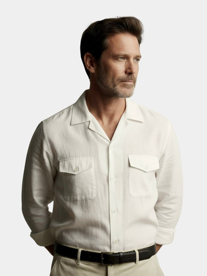 <tc>Old Money</tc> Long Sleeve Shirt - <tc>Cross & Crown</tc>