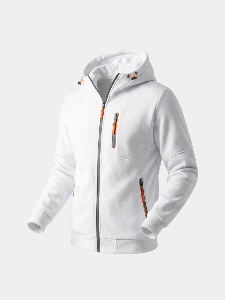 Outland Utility Zip Hoodie - <tc>Cross & Crown</tc>