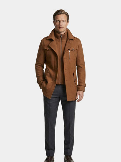 Old Money Two-Piece Winter Coat - Cross & Crown