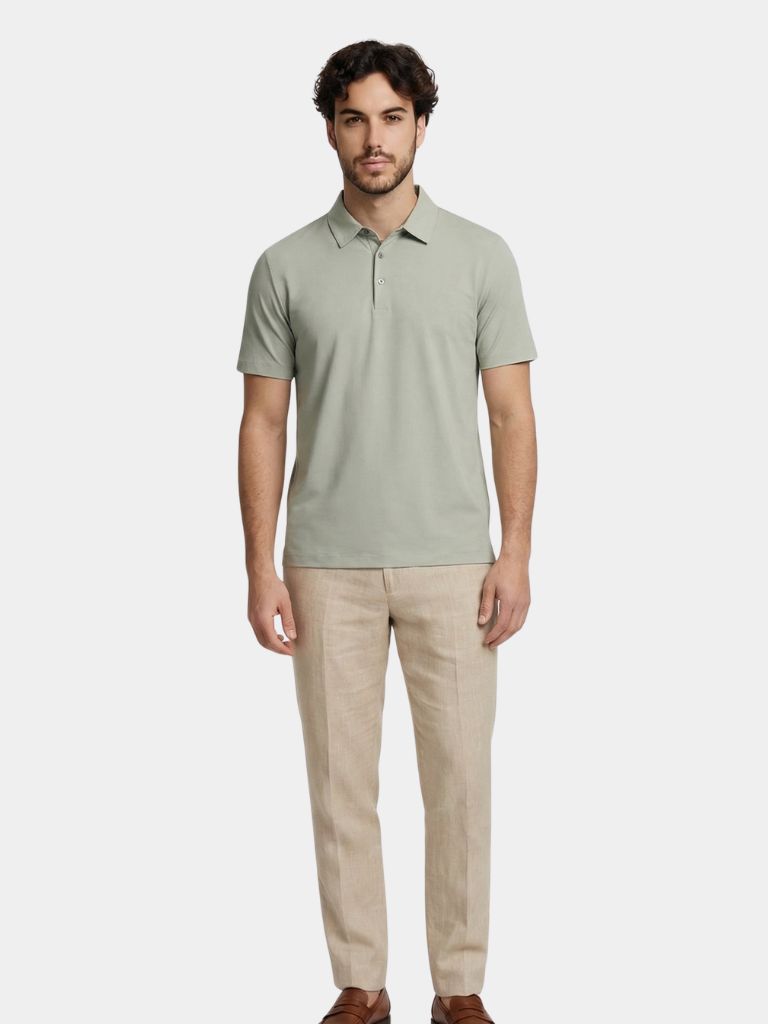 Sommerlicht Polo Shirt – Cross & Crown