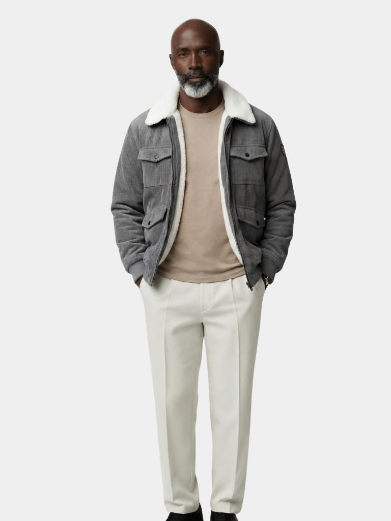 Iron Ore Sherpa Cargo Jacket - Cross & Crown