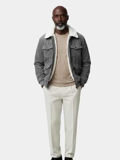 Iron Ore Sherpa Cargo Jacket - Cross & Crown