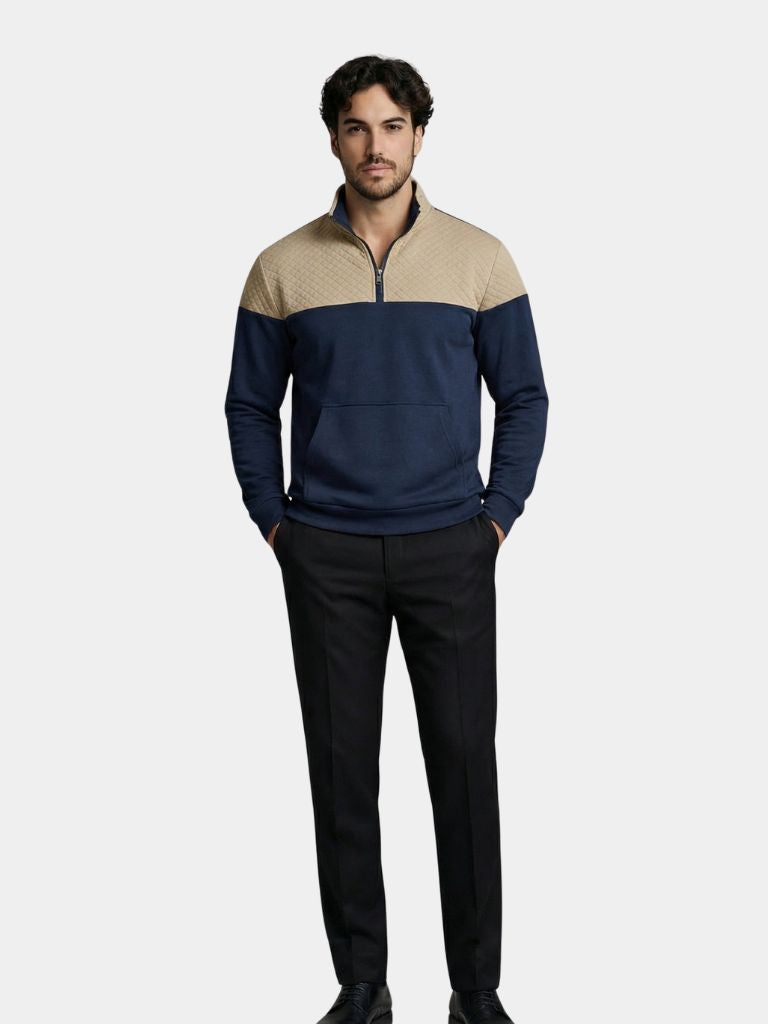 Cambridge Dual-Tone Winter Pullover - Cross & Crown