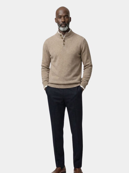 Timeless Luxe Cashmere Pullover - Cross & Crown