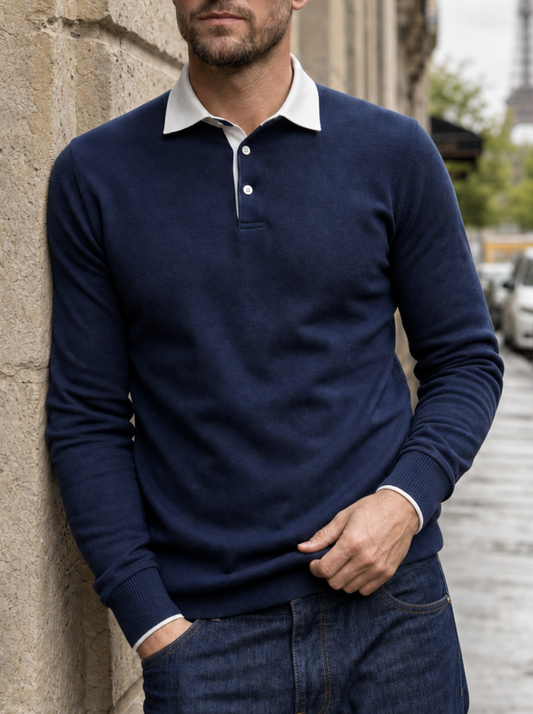 Old Money Essential Polo Shirt - Cross & Crown