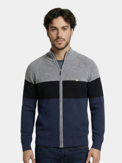 Essential Knit Zipper Sweater - Cross & Crown