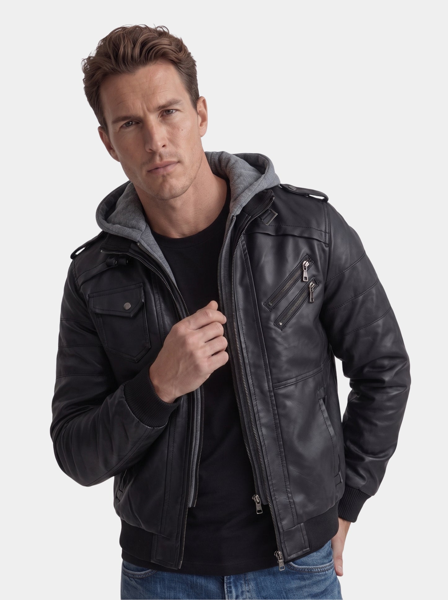 Ignis Dual-Zip Moto Jacket – Cross & Crown