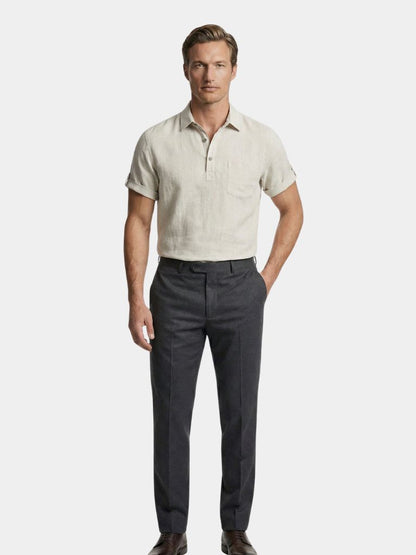 Essential Linen Shirt - Cross & Crown