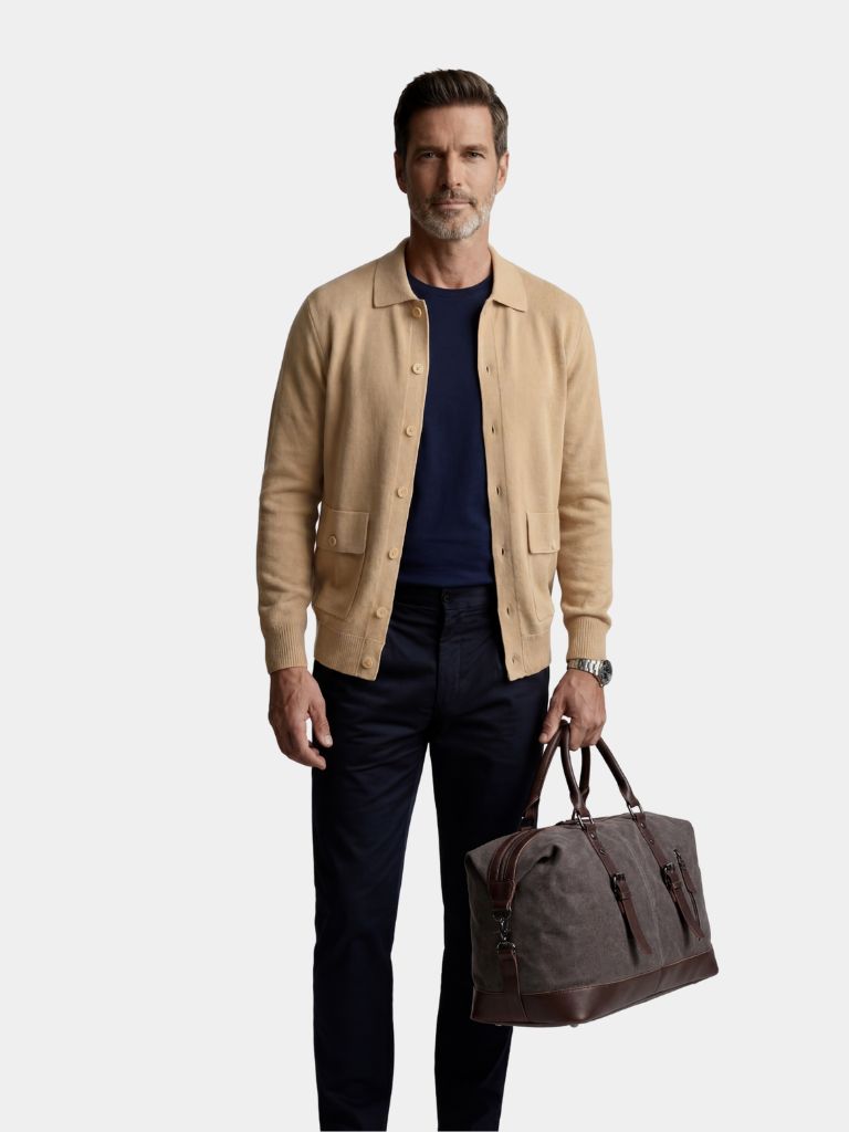 Voyager Duffle Bag - <tc>Cross & Crown</tc>