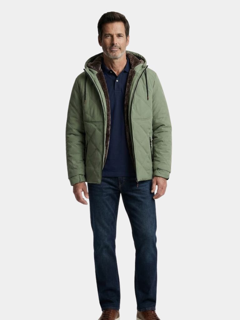 Slate Cavalier Zip Jacket - Cross & Crown