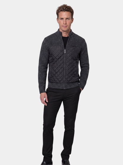 Vertex Diamond-Panel Jacket – Cross & Crown