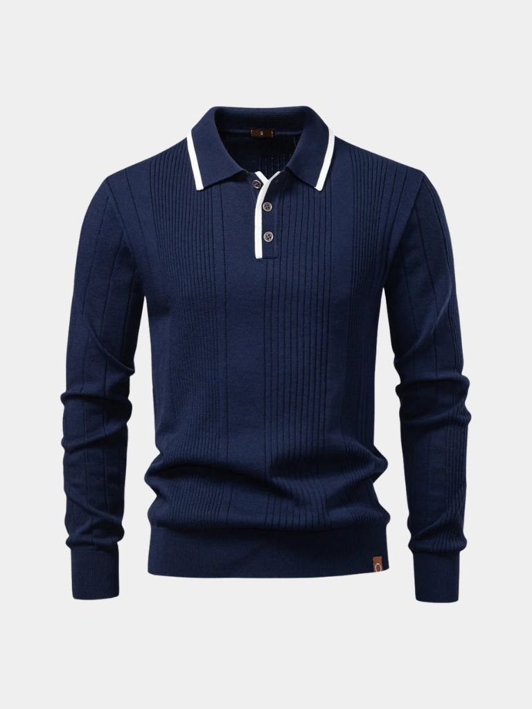 Langford Polo Knit Shirt - Cross & Crown