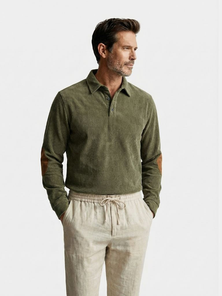 Westmoor Corduroy Polo - Cross & Crown