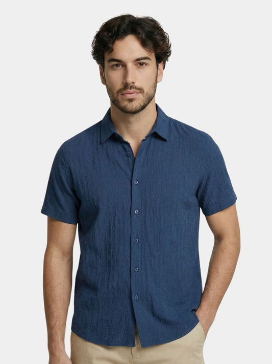 Lumière Linen Shirt – Cross & Crown