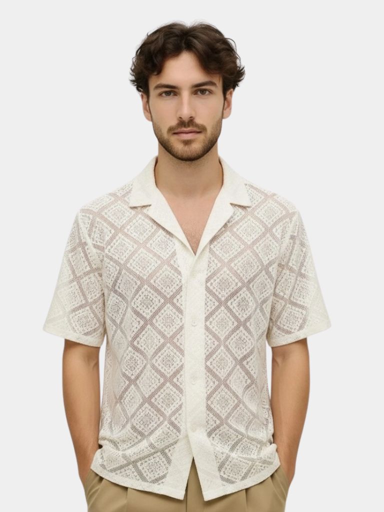 Coastal Reverie Sommer-Polo - <tc>Cross & Crown</tc>