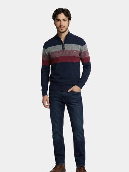 Maglione minimalista a collo alto - <tc>Cross & Crown</tc>