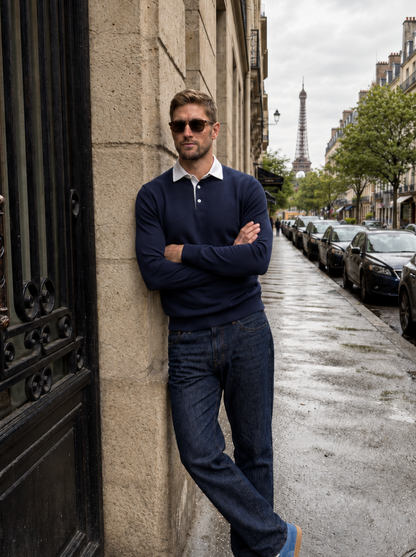 Old Money Essential Polo Shirt - Cross & Crown