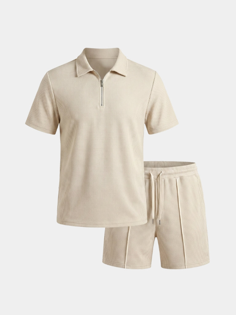 Garrison Grid-Sleeve Set - Cross & Crown