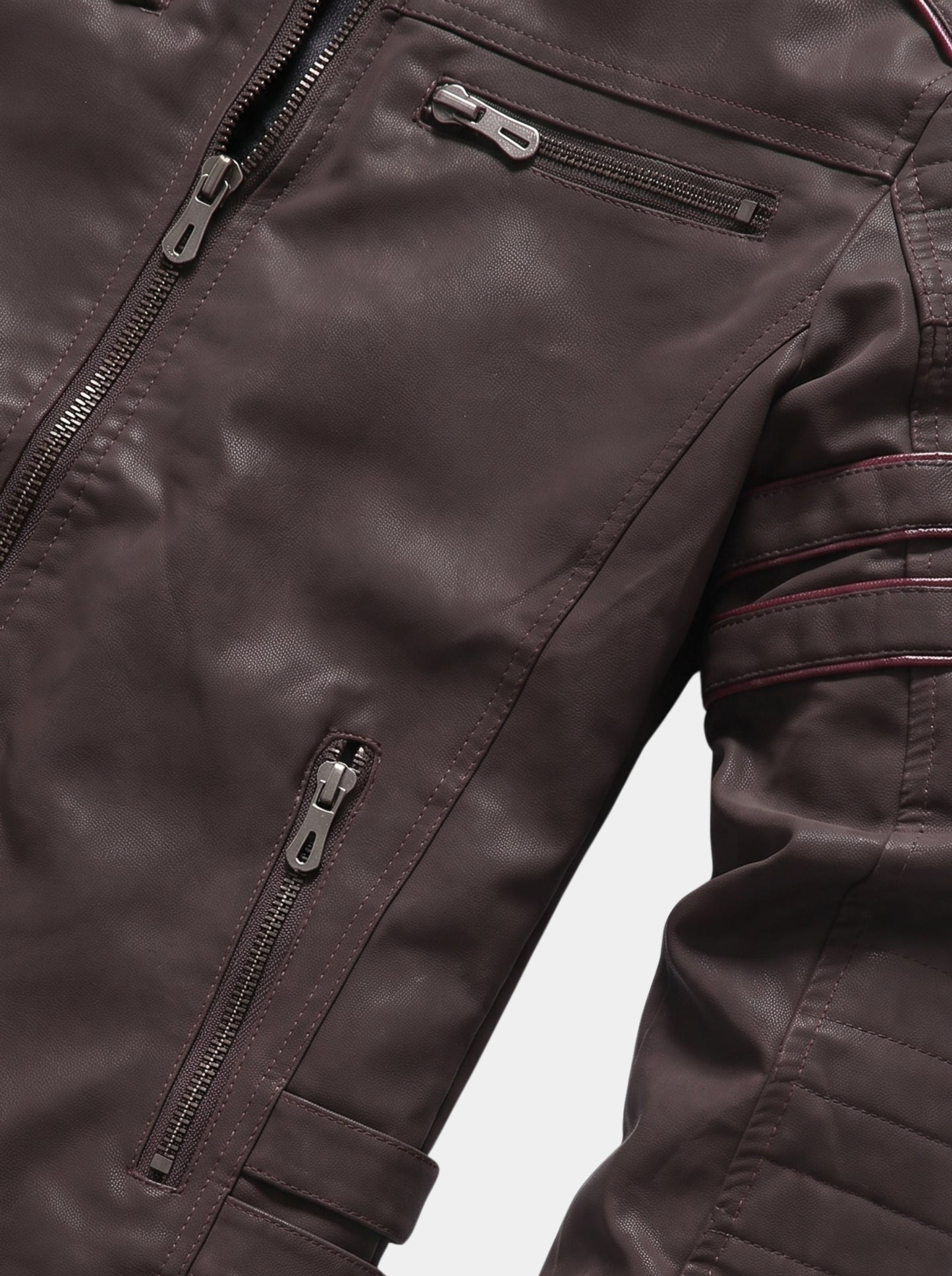 Chaqueta acolchada de moto Ignition – Cross & Crown