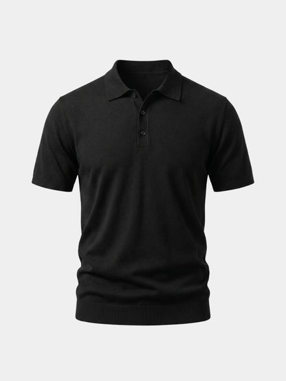 Imperial Ribbed Polo - Cross & Crown