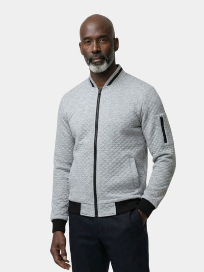 20224 Nueva Sudadera con capucha y cuello alto con cremallera para hombre para ocio, deportes, viajes a prueba de viento, chaqueta cárdigan holgada, top para hombre