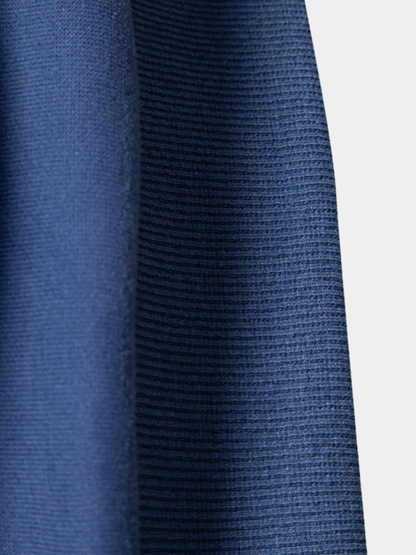 Alpine Zip-Neck Polo Pullover - Cross & Crown