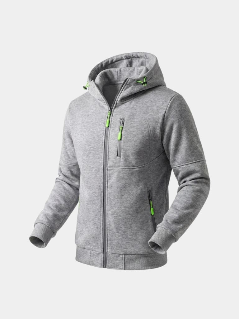 Outland Utility Zip Hoodie - <tc>Cross & Crown</tc>