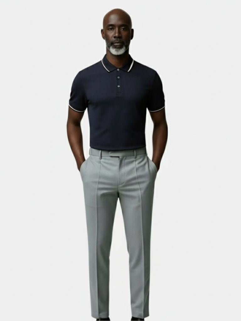 Midnight Trim Polo - <tc>Cross & Crown</tc>