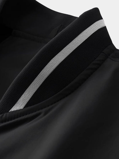 Casual Baseball Bomber Jacket - Cross & Crown