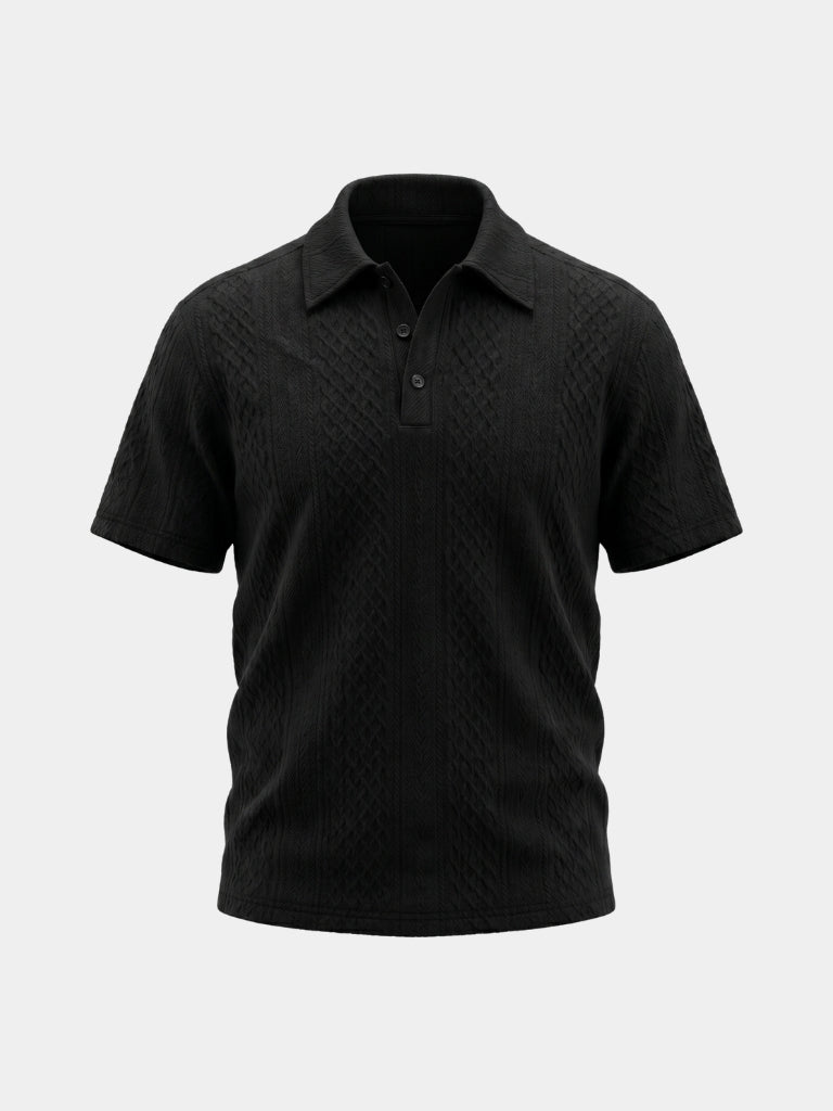 Diamond Lattice Resort Polo - Cross & Crown