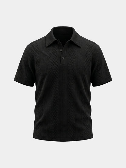 Diamond Lattice Resort Polo - Cross & Crown