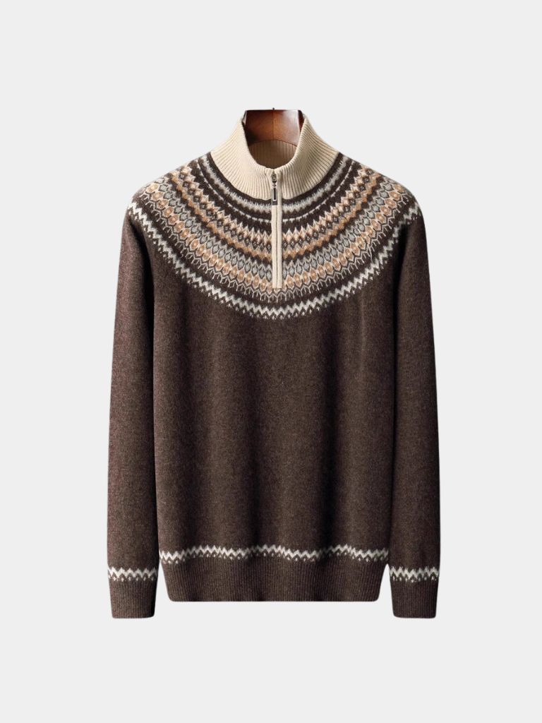 Valenbourg Nordic Knit Sweater - Cross & Crown