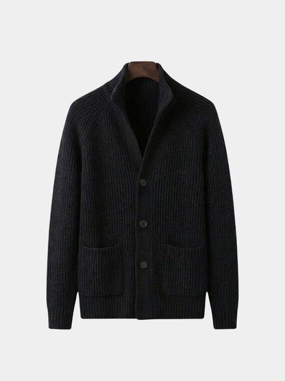Classic Heritage Botton Knit Jacket - Cross & Crown