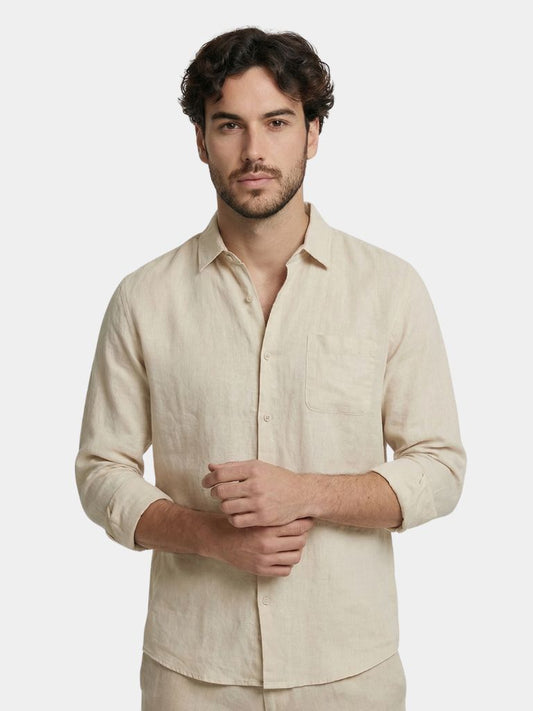 Linen Coast Shirt – Cross & Crown