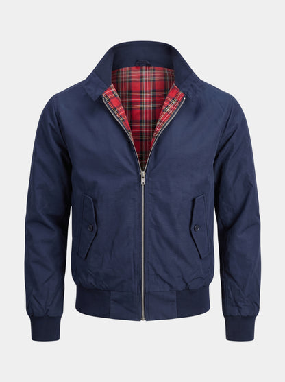 Chaqueta clásica con cremallera Duke – Cross & Crown