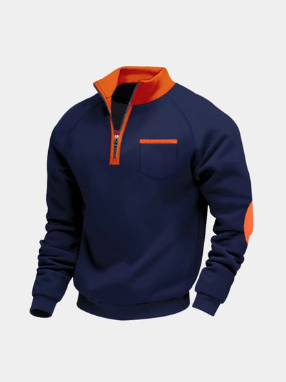 Classic Academy High Collar Pullover - Cross & Crown
