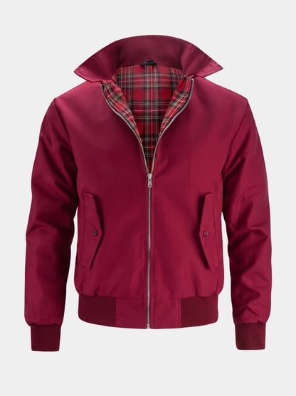 Chaqueta clásica con cremallera Duke – Cross & Crown