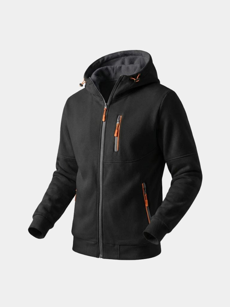 Outland Utility Zip Hoodie - <tc>Cross & Crown</tc>