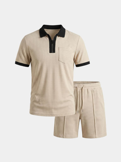 Precision Grid Zipper Set - Cross & Crown