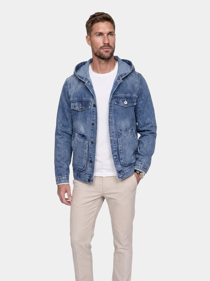 Chaqueta con capucha Resolute – Cross & Crown