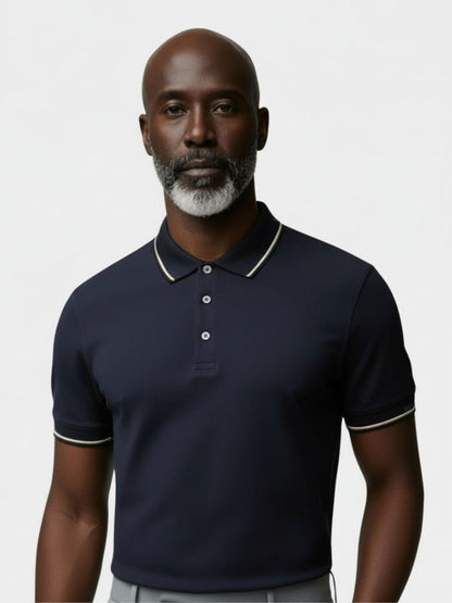 Midnight Trim Polo - <tc>Cross & Crown</tc>