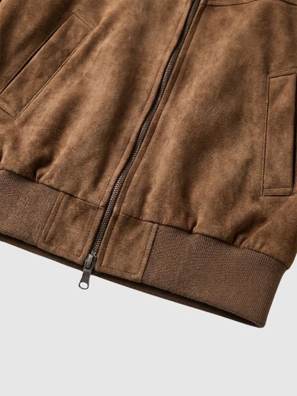 Monaco Suede Vintage Jacket - Cross & Crown