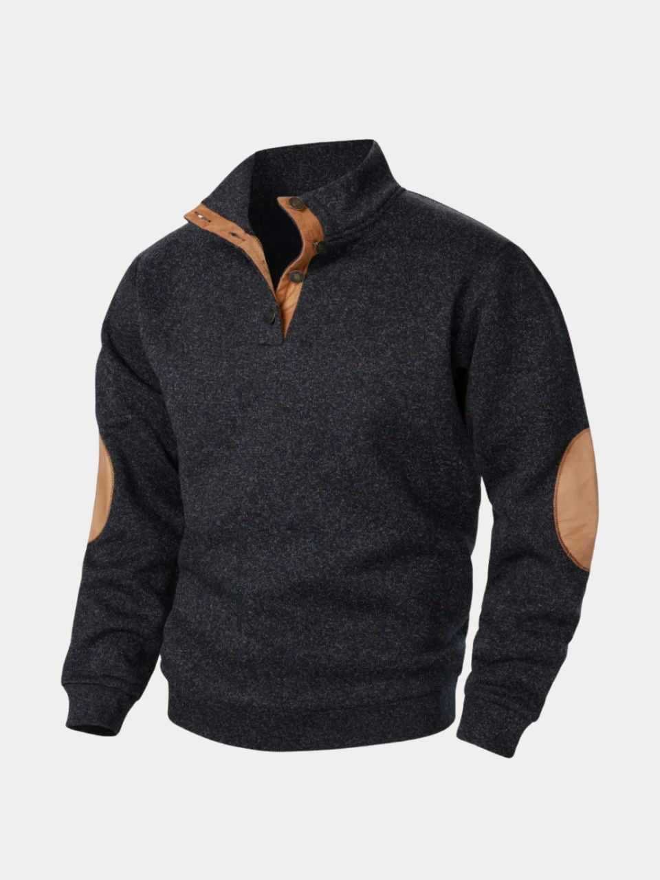 Lucien Heritage Elbow High Collar Pullover - Cross & Crown